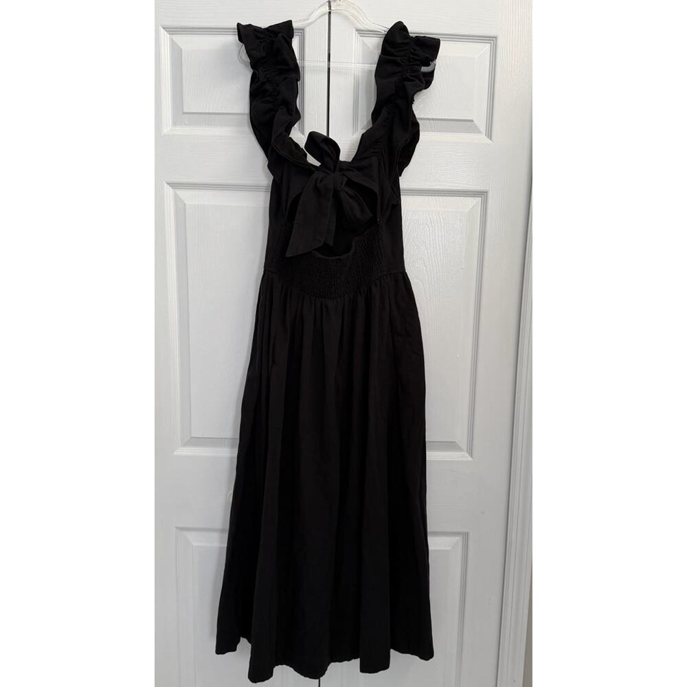 Free People Ruffle It Up Midi Dress NWT Small - Picture 4 of 5